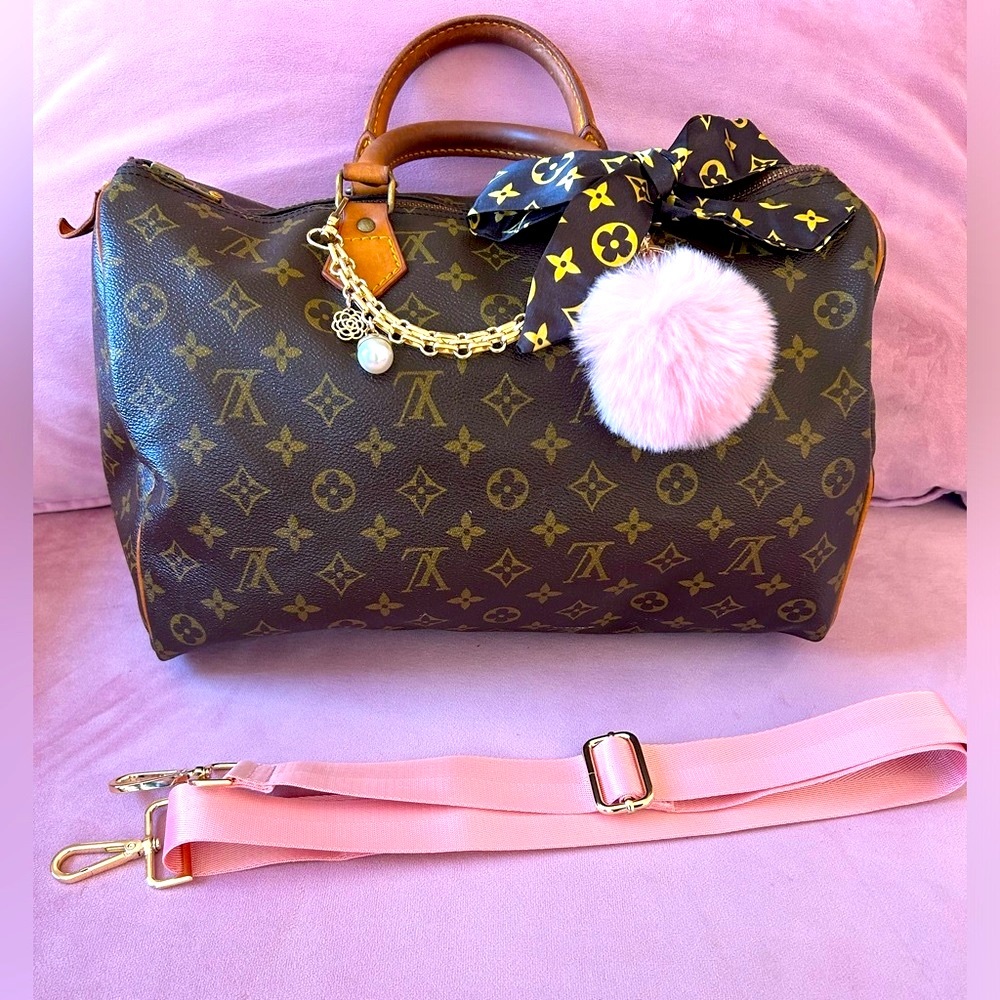 Louis Vuitton Speedy 35 Brown Monogram Canvas Bag